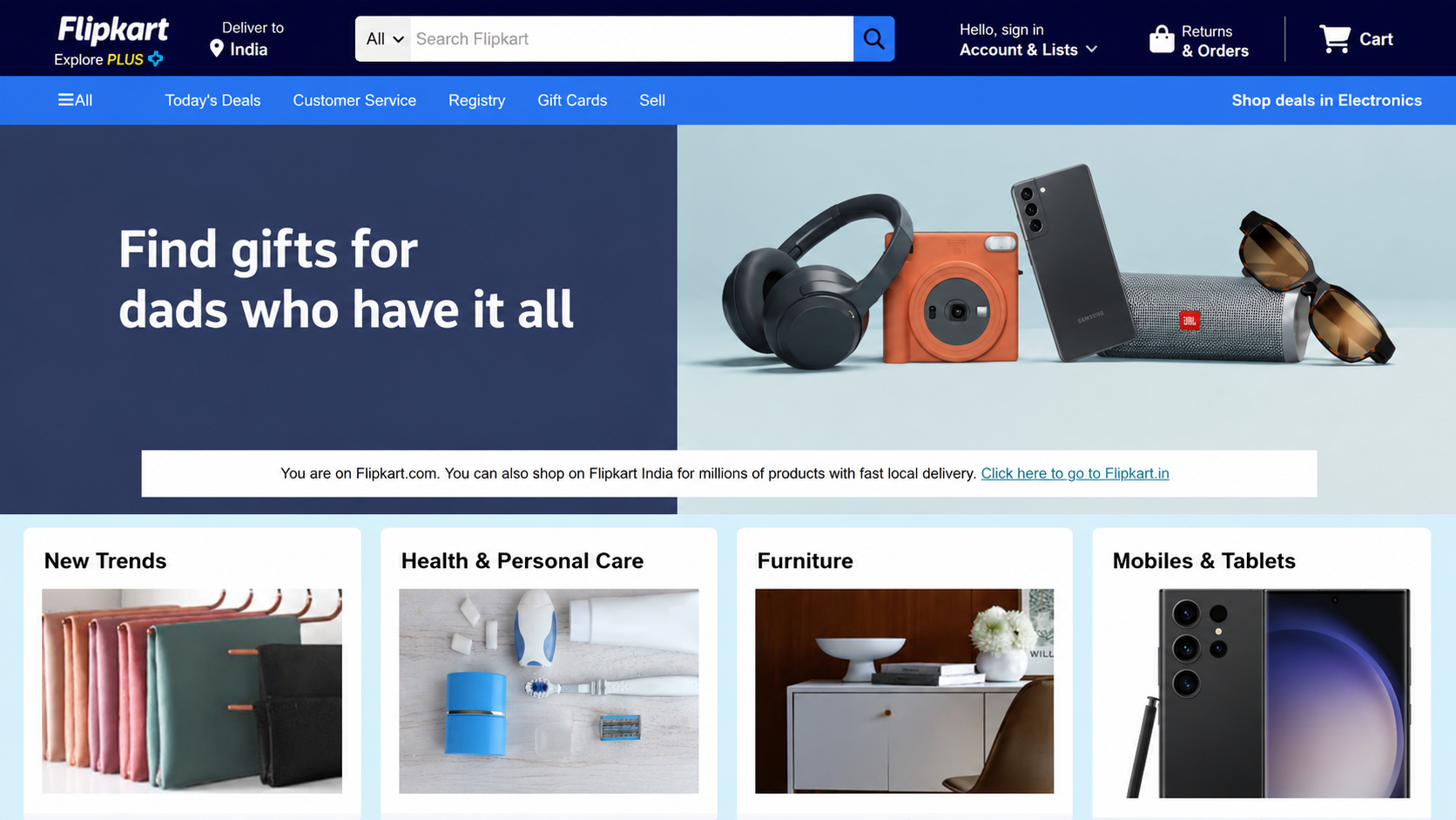 Flipkart UI clone
